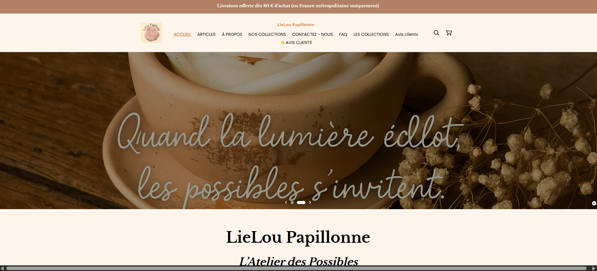 Lielou Papillonne